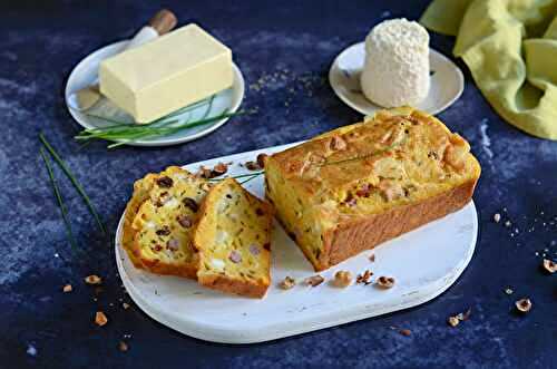 Carrot cake salé au Beurre Charentes-Poitou AOP et Chabichou du Poitou AOP