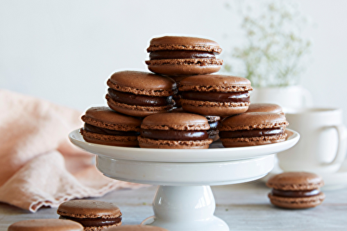 Macarons au chocolat