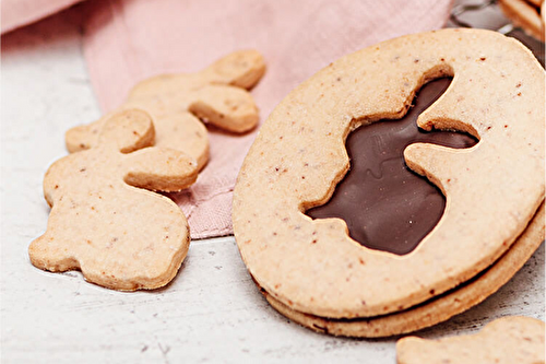 Biscuits lapin au chocolat