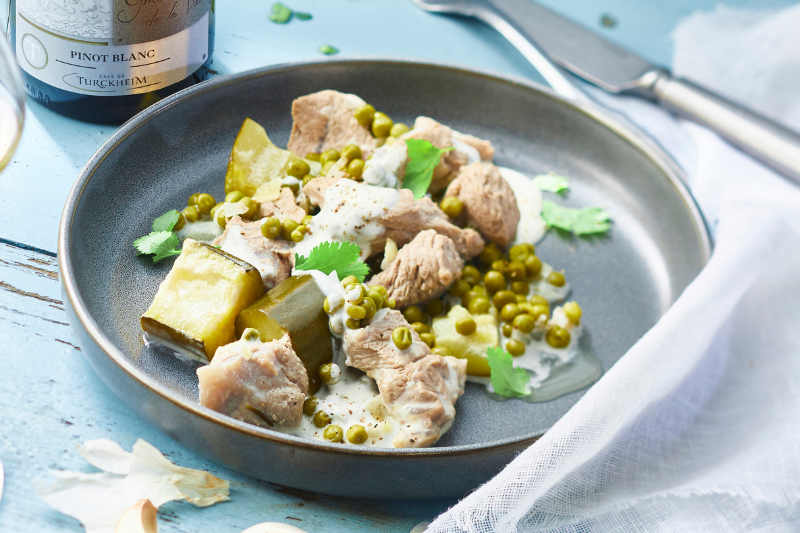 Blanquette de veau printanière