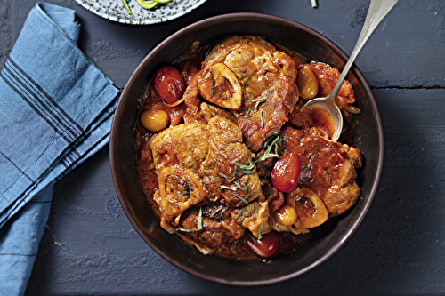 Osso bucco à la tomate et à la sauge