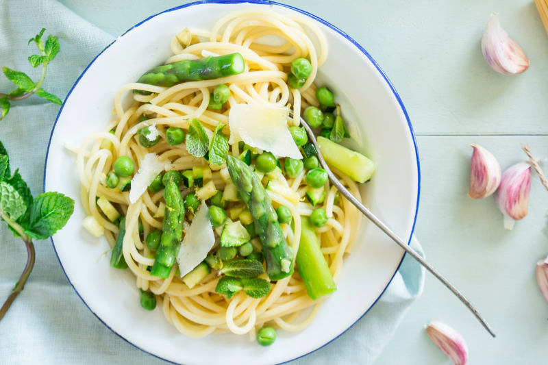 Spaghetti primavera