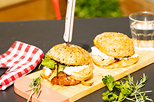 Burger de légumes à l’artichaut à la plancha