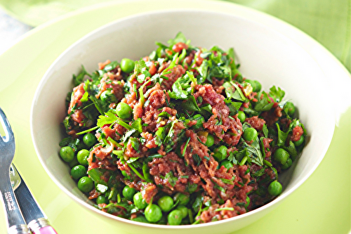 Tartare de boeuf bio Véronèse