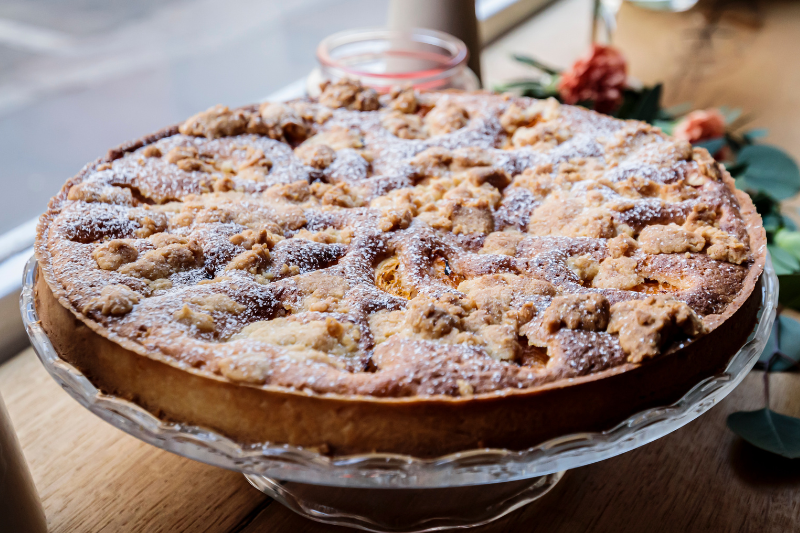 Tarte amandine aux abricots