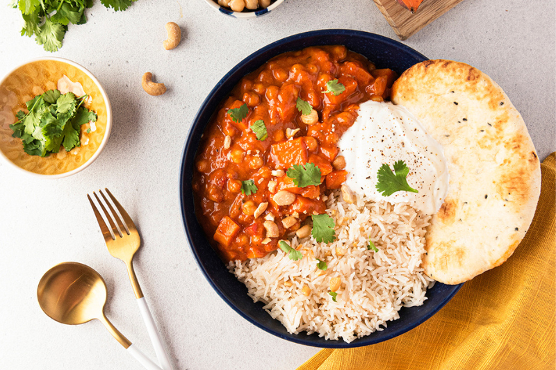 Tikka masala et naans express