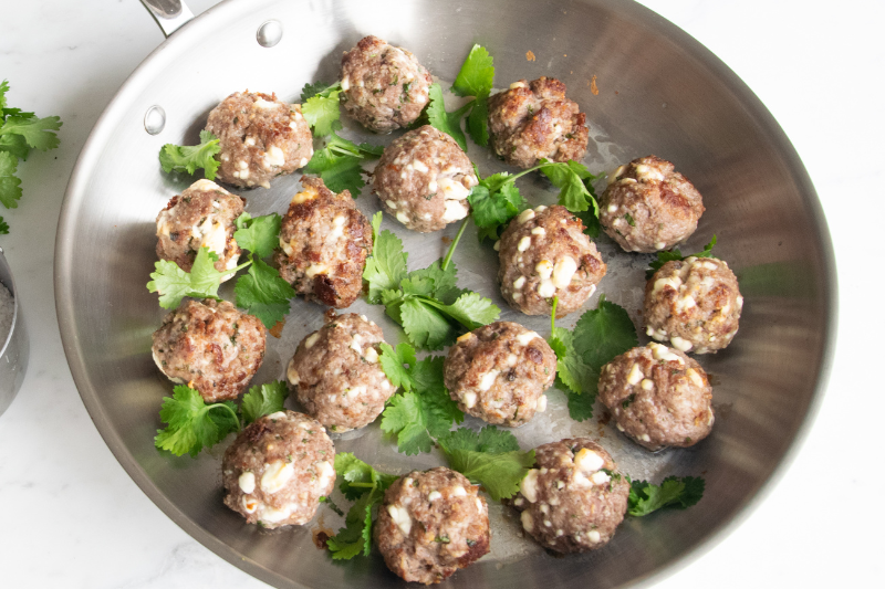 Boulettes d’agneau à la feta