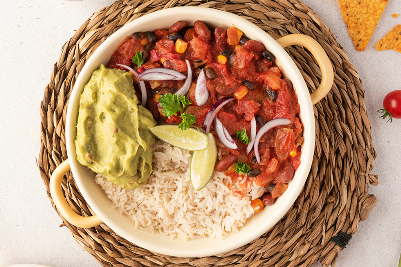 Bowl chili veggie