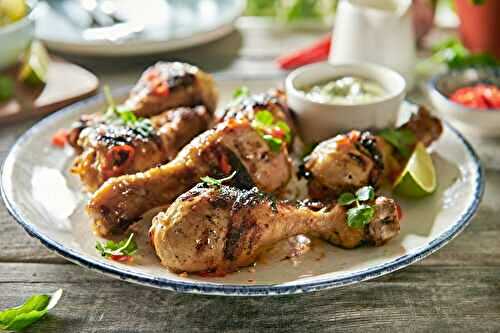 Pilons de poulet au barbecue