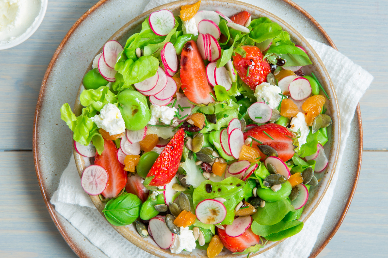 Rainbow salade feuilles de chêne Florette