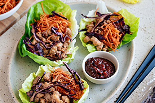 Salade Ssam, les roulés de laitue comme en Corée