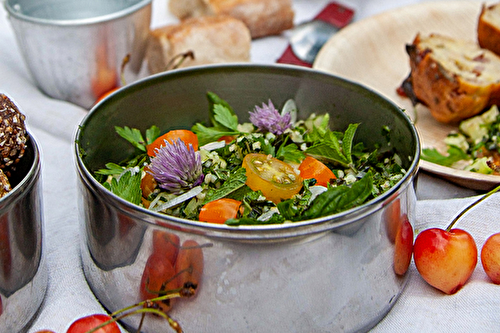 Taboulé de boulghour aux quatre herbes