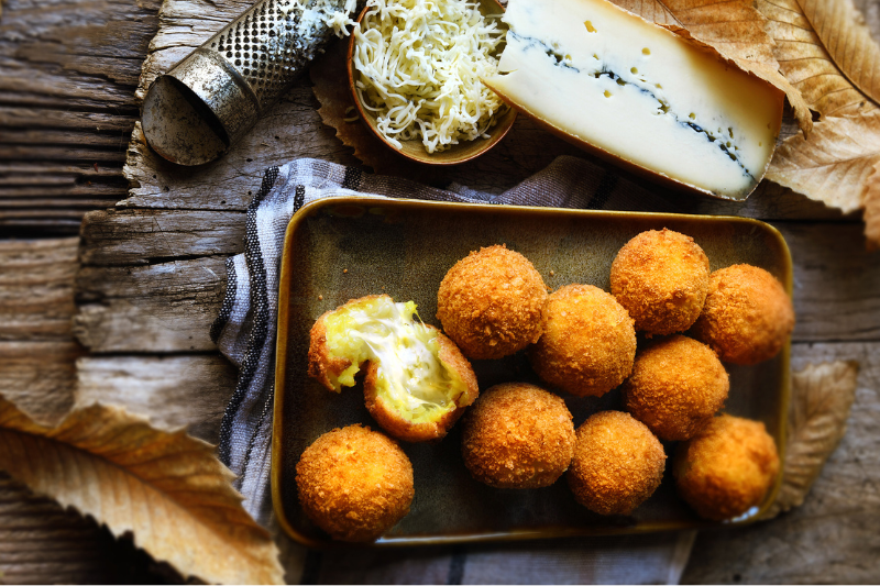 Arancini au Morbier