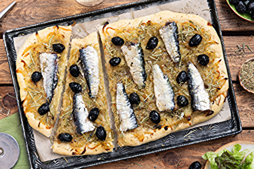 Pissaladière aux sardines aux herbes de Provence bio Phare d’Eckmühl