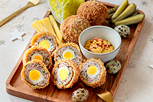 Scotch eggs de veau