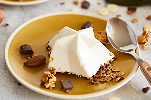 Etoiles au chocolat blanc et granola