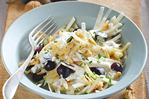 Salad bowl de céleri et muscat du Ventoux AOP