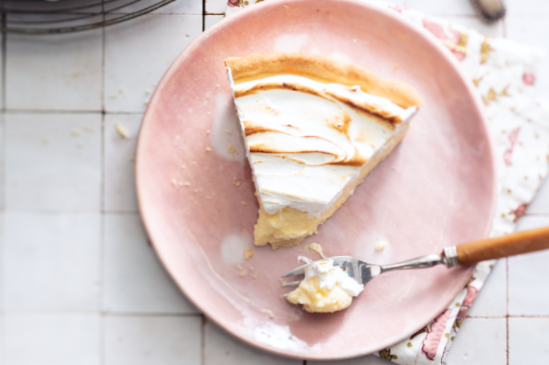 Tarte à la clémentine de Corse meringuée