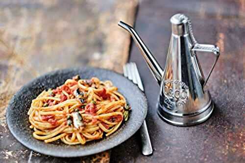 Linguine All’arrabbiata aux sardines au citron