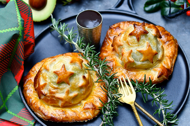 Avocats en croûte feuilletée