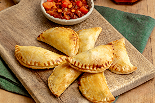 Empanadas à la bolognaise végétale