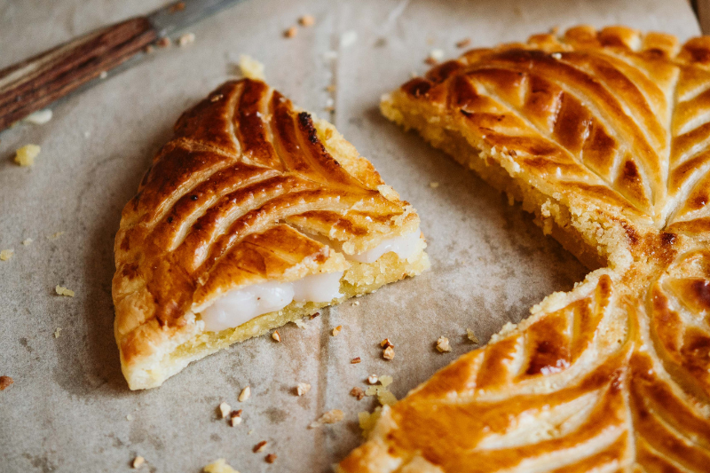 Galette des Rois aux noix de Saint-Jacques