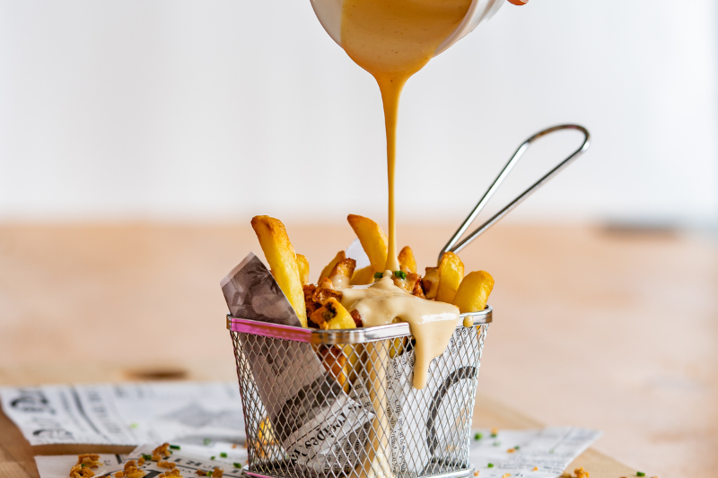 Frites au Maroilles AOP avec topping