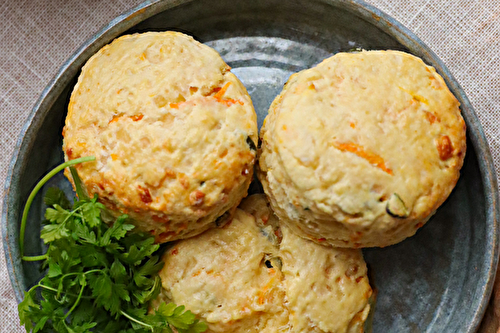 Scones de patates douces