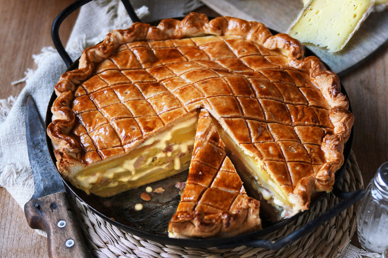 Tourte à la tomme de Savoie