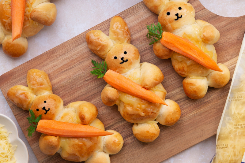 Briochettes lapin au gruyère râpé IGP Entremont