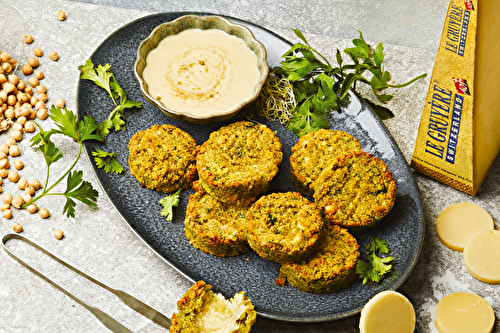 Falafels au Gruyère AOP classique