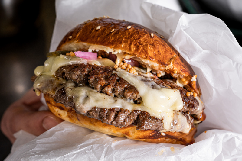 Le smash burger de Camille Delcroix