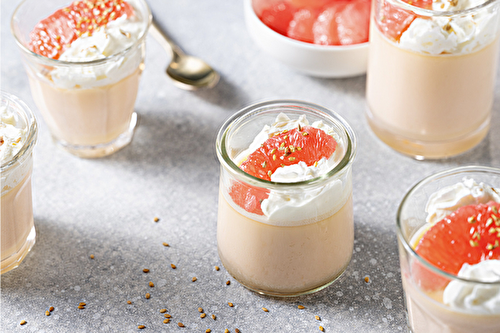 Posset au pamplemousse de Floride