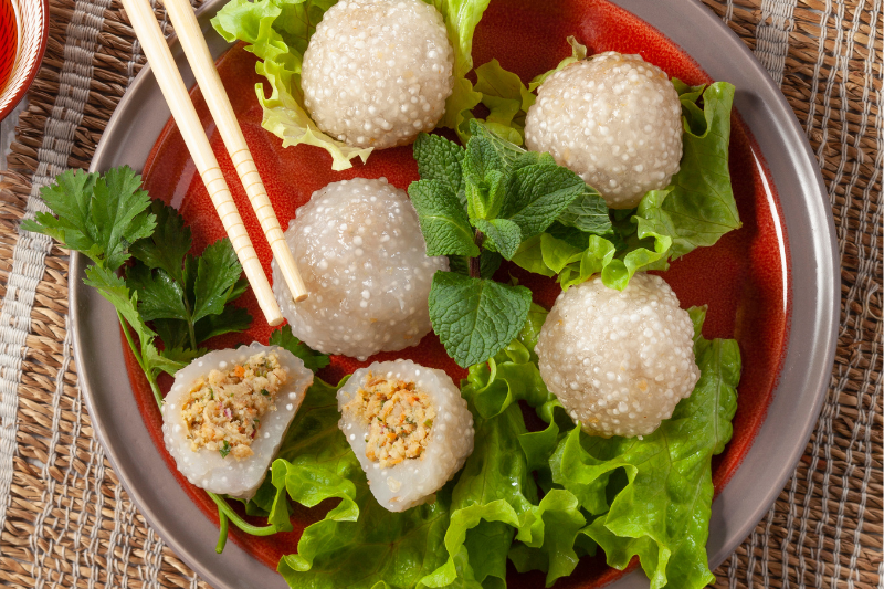 Boulettes de crevettes à la thaïlandaise