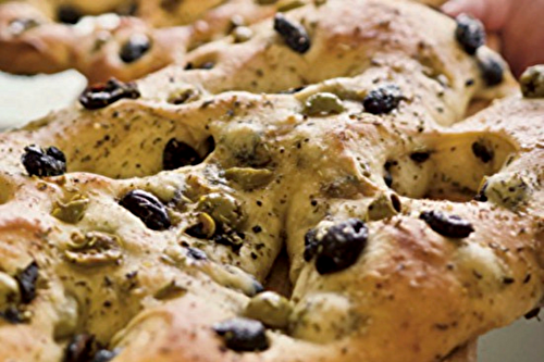 La fougasse aux olives de Feuillette