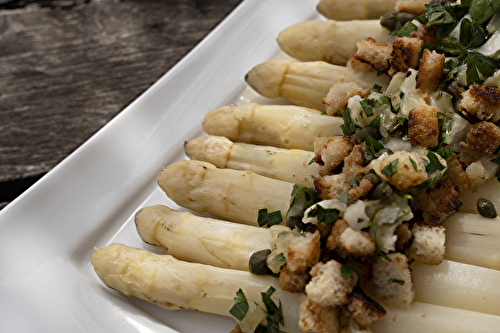 Asperges blanches Zéro Résidu de Pesticides à la grenobloise