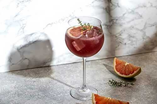 Mocktail au kefir et au pamplemousse rose de Floride