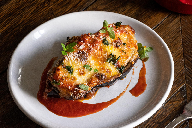 Parmigiana d’aubergines