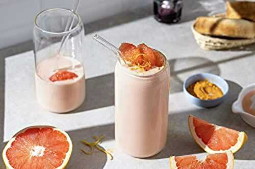 Smoothie au pamplemousse rose de Floride