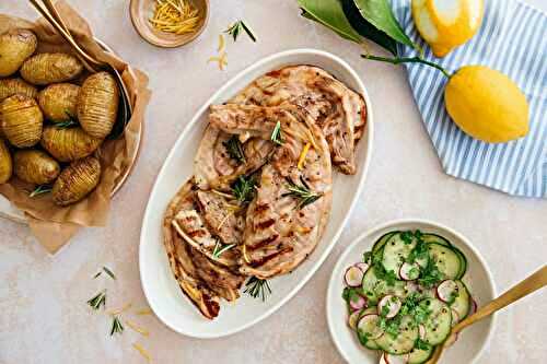Tendrons de veau au citron et au romarin