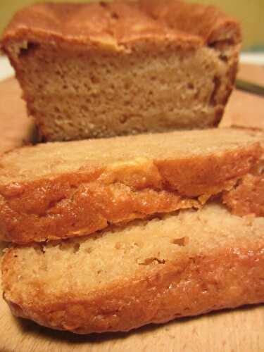 Cake moelleux aux pommes et à la cannelle (vegan/sans oeuf/sans lait)