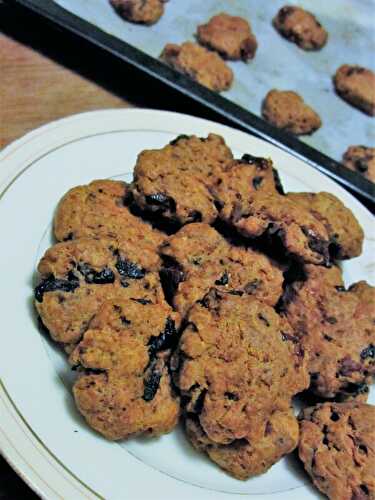 Cookies salés tomates séchées/olives