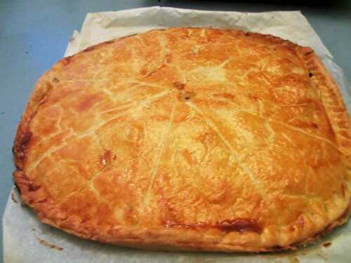 Galette des rois frangipane "allégée" / poires (Versions normale, version végétale et version sans gluten)