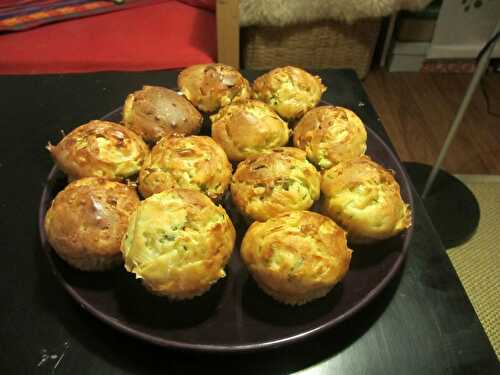 Mini cakes à la courgette, feta et menthe