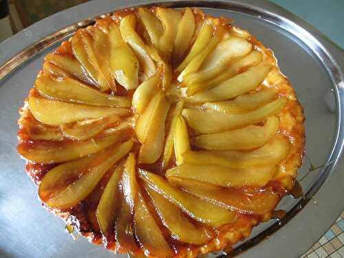 Tarte tatin aux poires