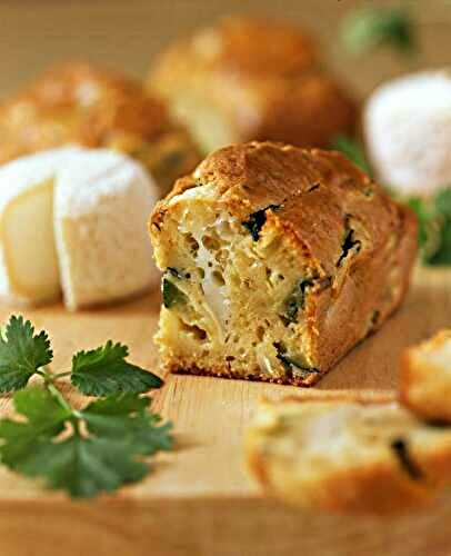 Cake courgette & chèvre - L'amour Culinaire