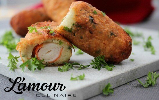 Croquettes de pommes de terre / surimi  - L'amour Culinaire