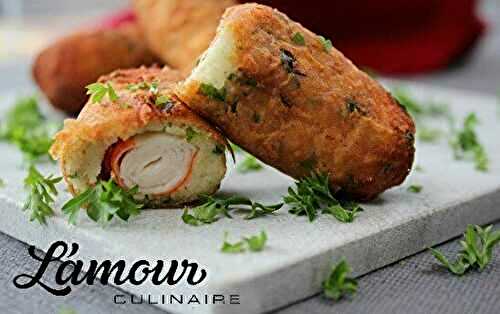 Croquettes de pommes de terre / surimi  - L'amour Culinaire