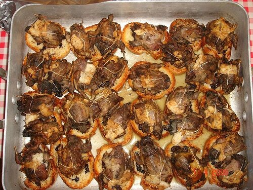 Grives sur canapé  - L'amour Culinaire