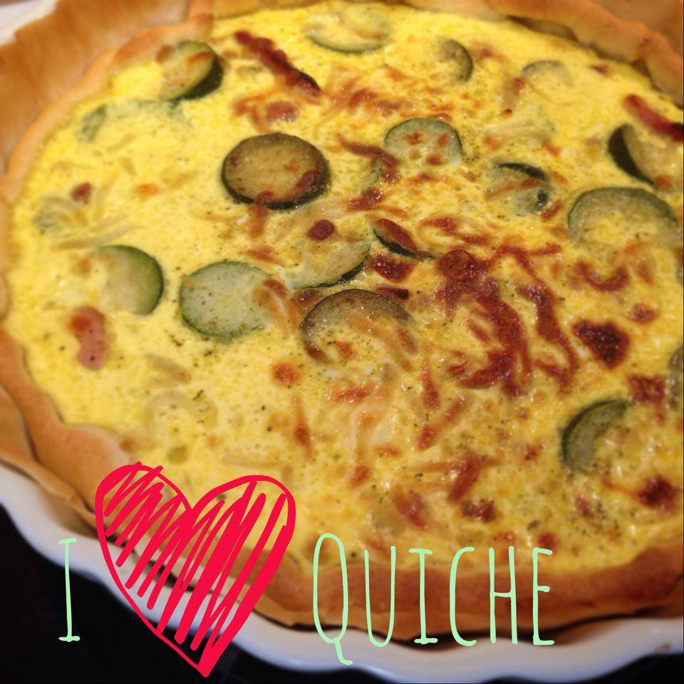 Quiche aux courgettes - L'amour Culinaire